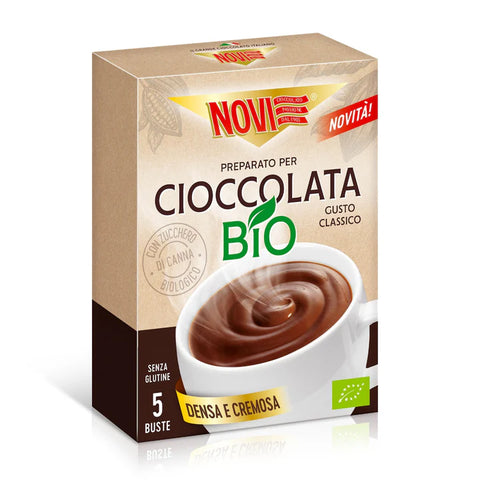 Preparato per Cioccolata Calda BIO (5 x 25g) Novi