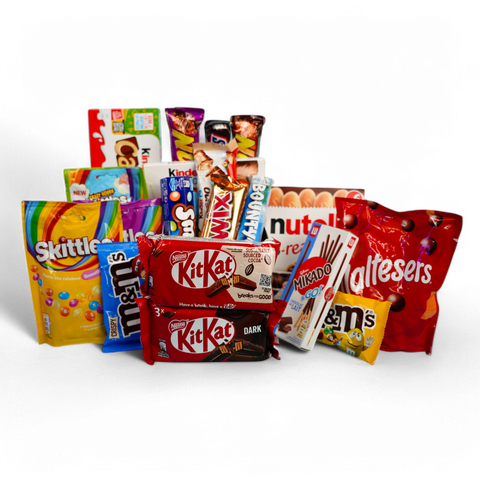 Snack Box Grande da 50 prodotti: dolce, salato e bevande