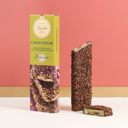 Stecca Chocoviar Pistacchio 200 gr Venchi