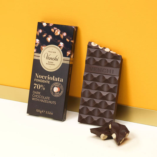 Tavoletta Nocciolata Fondente 70% 100 gr Venchi