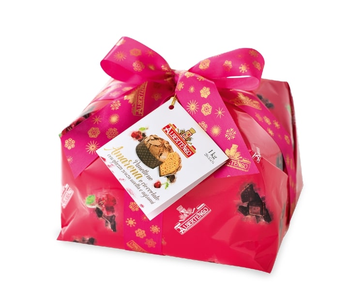 Panettone Albertengo Amarena e Cioccolato - Tuttodolceshop