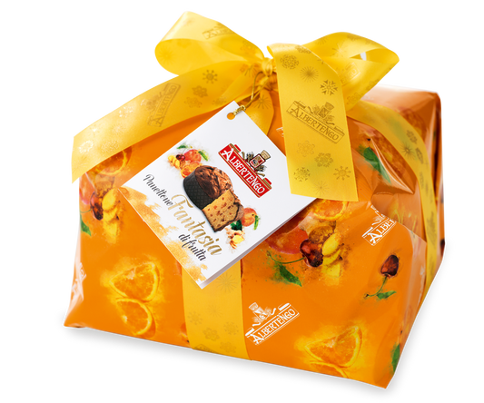 Panettone Albertengo Fantasie di Frutta 1kg - Tuttodolceshop