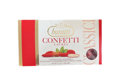 Confetti Rossi Mandrola Buratti | 1000g - Tuttodolceshop